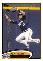 2012 Topps Base Set Series 1 #146 Carlos Gomez