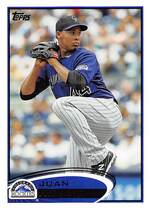 2012 Topps Base Set Series 1 #112 Juan Nicasio