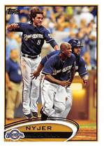 2012 Topps Base Set Series 1 #66 Nyjer Morgan