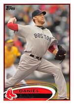 2012 Topps Base Set Series 1 #61 Daniel Bard