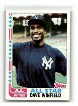 1982 Topps Base Set #553 Dave Winfield