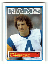 1983 Topps Base Set #93 Mike Lansford