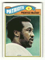 1977 Topps Base Set #272 Prentice McCray