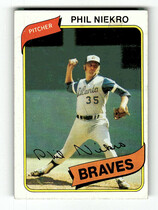 1980 Topps Base Set #245 Phil Niekro