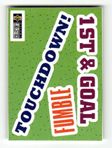 1996 Upper Deck Collectors Choice Stick-Ums #S18 Action Words Bomb