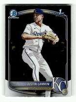 2025 Bowman Chrome Draft #BDC-62 Justin Lamkin