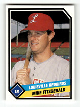 1989 CMC Louisville Red Birds #18 Mike Fitzgerald