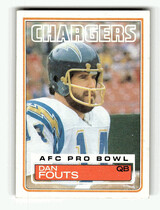 1983 Topps Base Set #374 Dan Fouts