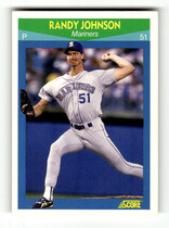 1990 Score Rising Stars #52 Randy Johnson