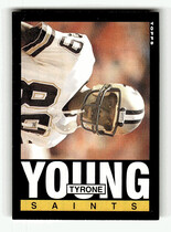 1985 Topps Base Set #109 Tyrone Young