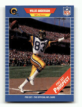 1989 Pro Set Base Set #545 Willie Anderson