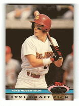 1992 Stadium Club Dome #156 Mike Robertson