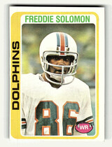 1978 Topps Base Set #399 Freddie Solomon
