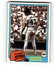 1981 Topps Base Set #329 Joaquin Andujar