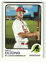 2022 Topps Heritage #220 Paul Dejong