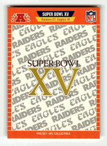1989 Pro Set Super Bowl Logos #15 Super Bowl XV