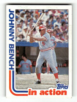 1982 Topps Base Set #401 Johnny Bench