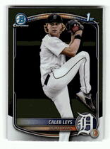 2025 Bowman Chrome Draft #BDC-195 Caleb Leys