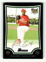 2009 Bowman Base Set #195 Andrew Carpenter