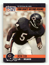 1990 Pro Set Base Set #702 Ron Cox