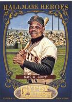 2012 Topps Gypsy Queen Hallmark Heroes #WM Willie Mays