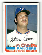 1982 Topps Base Set #16 Steve Comer