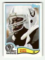 1982 Topps Base Set #193 Kenny King