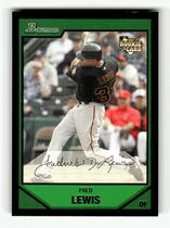 2007 Bowman Base Set #214 Fred Lewis