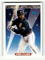1993 Topps Base Set #802 Phil Clark