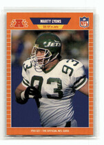 1989 Pro Set Base Set #301 Marty Lyons