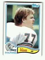 1982 Topps Base Set #129 A. J. Duhe