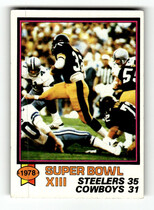 1979 Topps Base Set #168 Super Bowl XIII