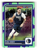 2023 Panini NBA Hoops Haunted Hoops Slime #9 Luka Doncic