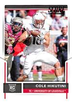 2017 Score Base Set #435 Cole Hikutini