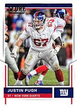 2017 Score Base Set #327 Justin Pugh