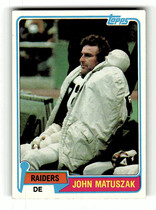 1981 Topps Base Set #255 John Matuszak