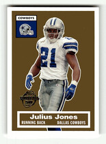 2005 Topps Turn Back the Clock #21 Julius Jones