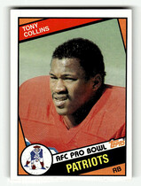 1984 Topps Base Set #133 Tony Collins
