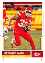 2017 Score Base Set #122 Spencer Ware