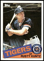 1985 Topps Base Set #73 Rusty Kuntz