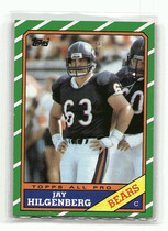 1986 Topps Base Set #17 Jay Hilgenberg