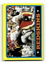 1986 Topps Base Set #170 Wash. Redskins