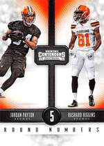 2016 Panini Contenders Round Numbers #19 Jordan Payton|Rashard Higgins