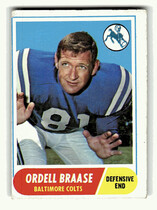 1968 Topps Base Set #126 Ordell Braase