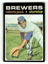 1971 Topps Base Set #334 Roberto Pena