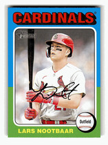 2024 Topps Heritage #166 Lars Nootbaar