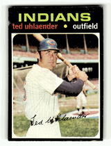 1971 Topps Base Set #347 Ted Uhlaender