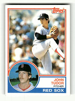 1983 Topps Base Set #318 John Tudor
