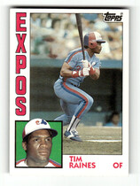 1984 Topps Base Set #370 Tim Raines