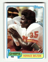 1981 Topps Base Set #163 Horace Belton